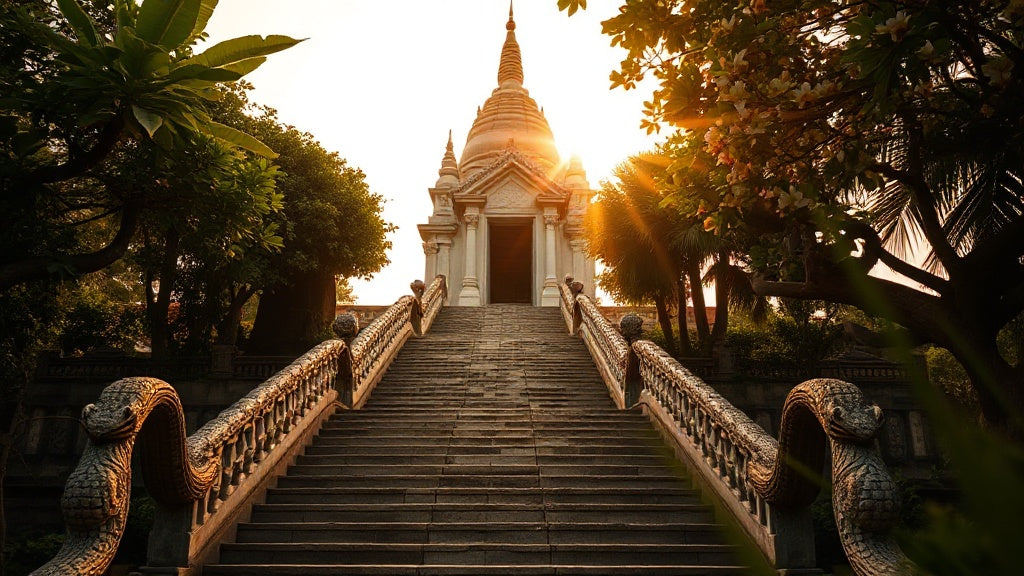 Wat Phnom : le temple fondateur de Phnom Penh Image