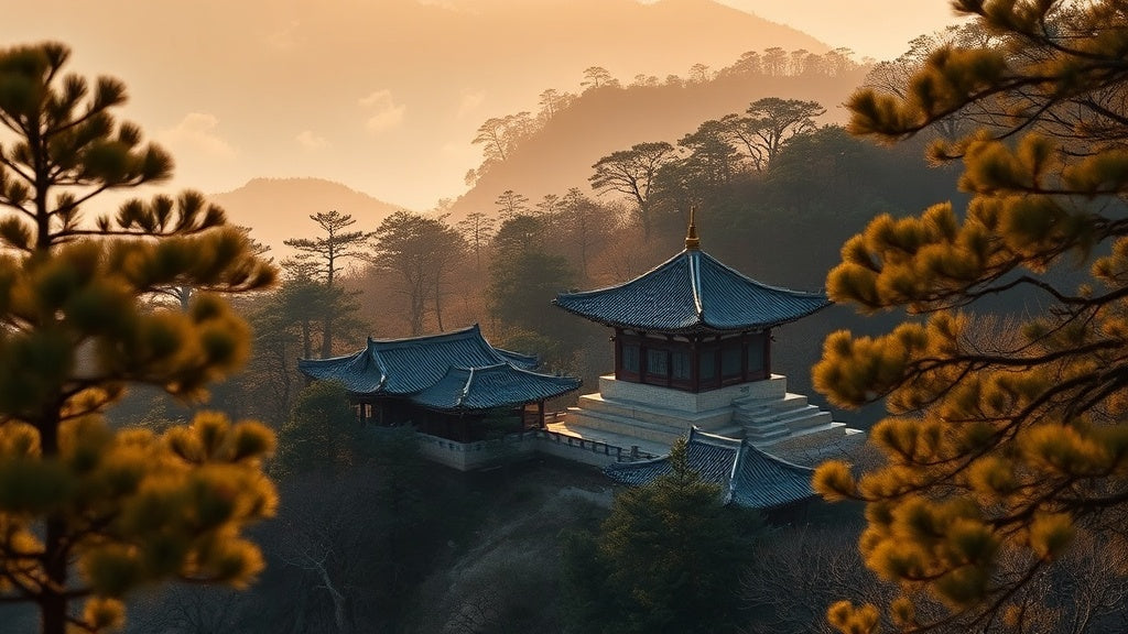 Songbulsa : le temple bouddhiste coréen gravé dans la roche du mont Gumi Image