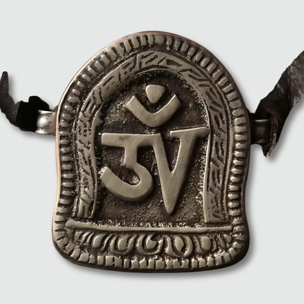 Amulette Bouddhiste Tibétaine Ancienne
