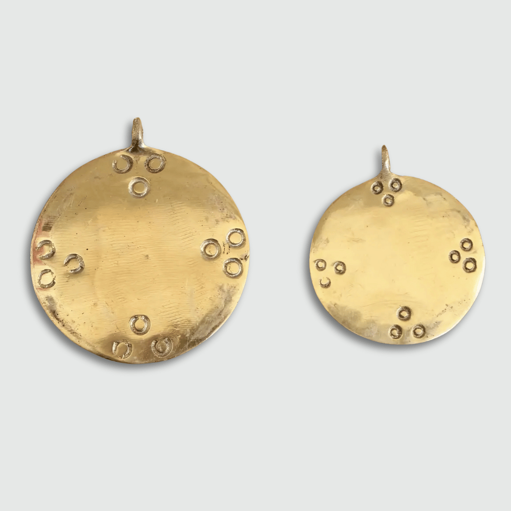 Tibetisches Messingamulett