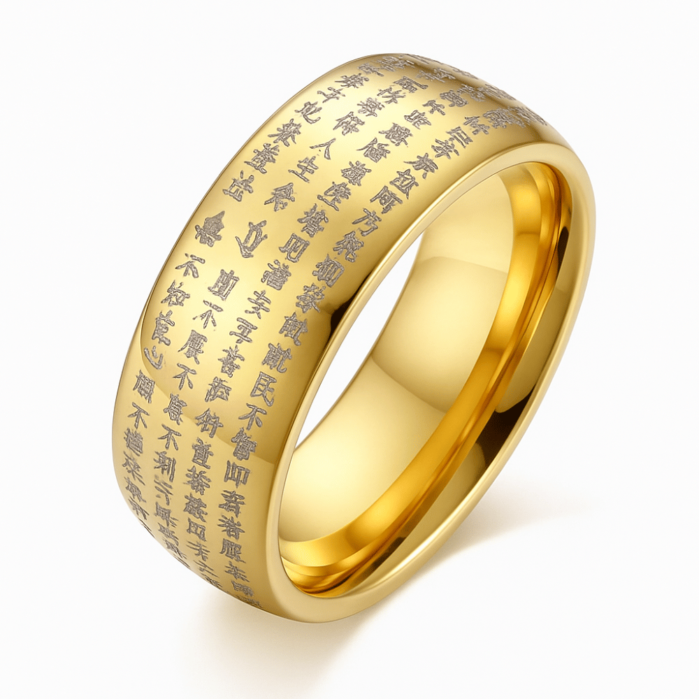 Bague Bouddhiste Or