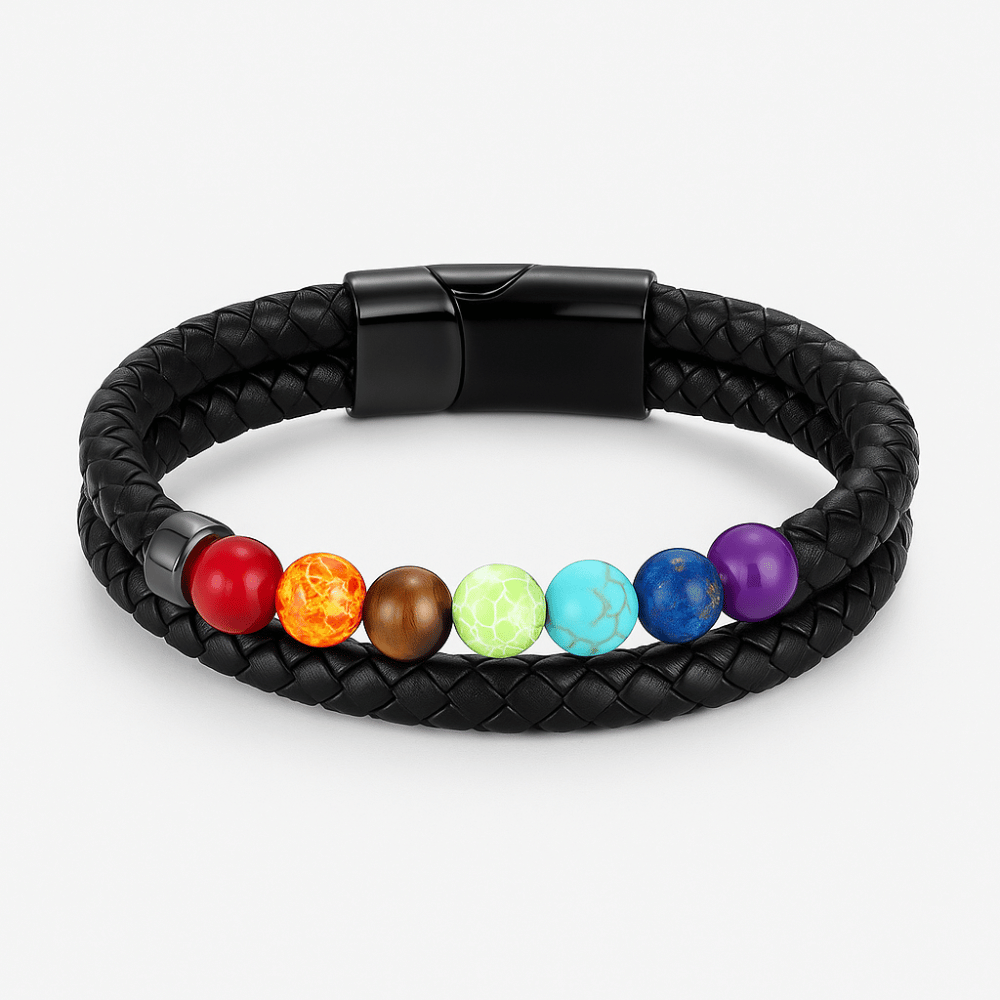 7-Chakra-Armband für Männer
