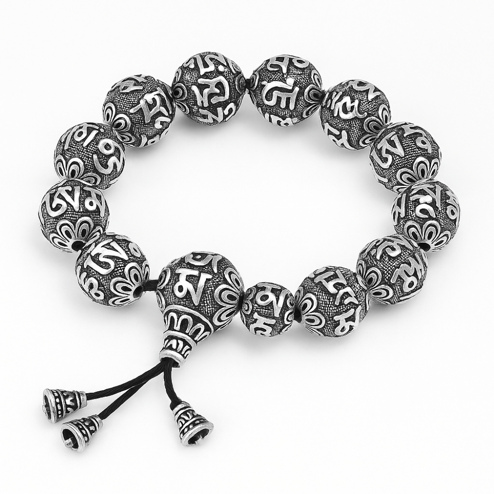 Bracelet Perles Mala Sanskrit