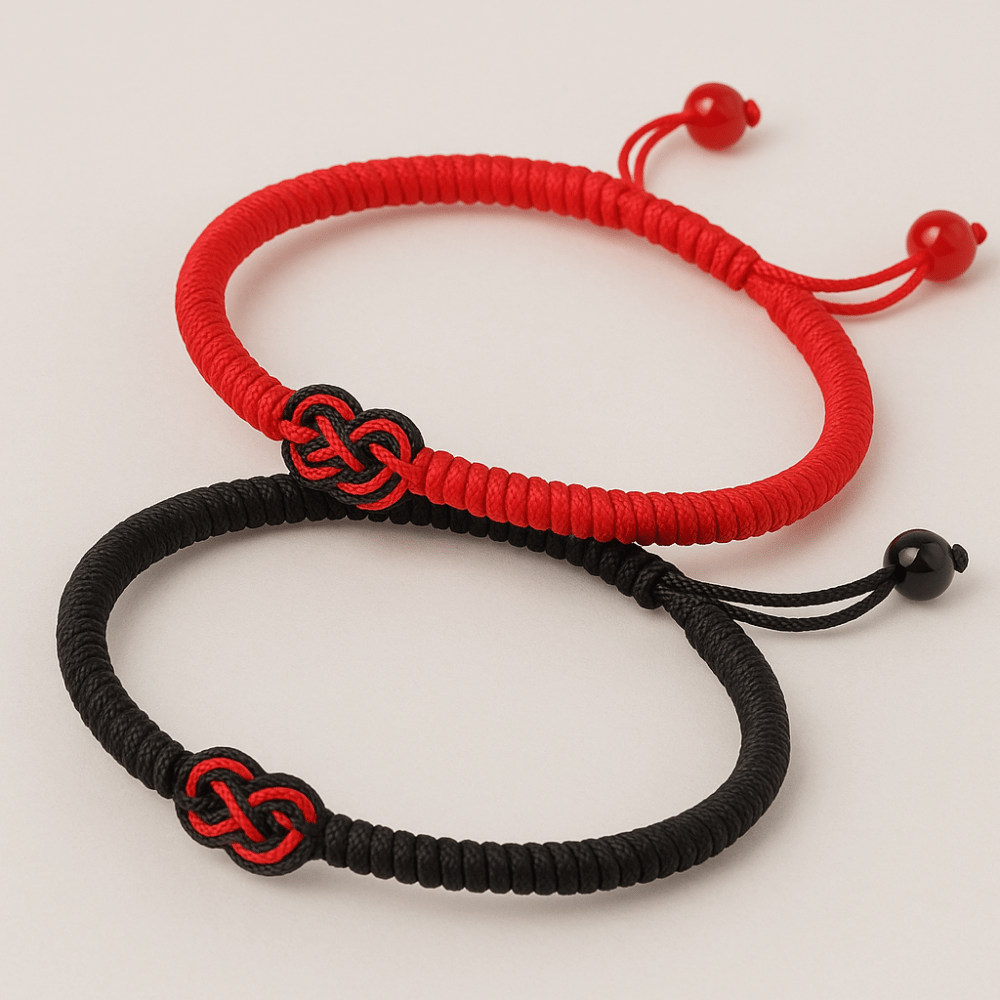 Tibetisch-buddhistisches geflochtenes Seilarmband