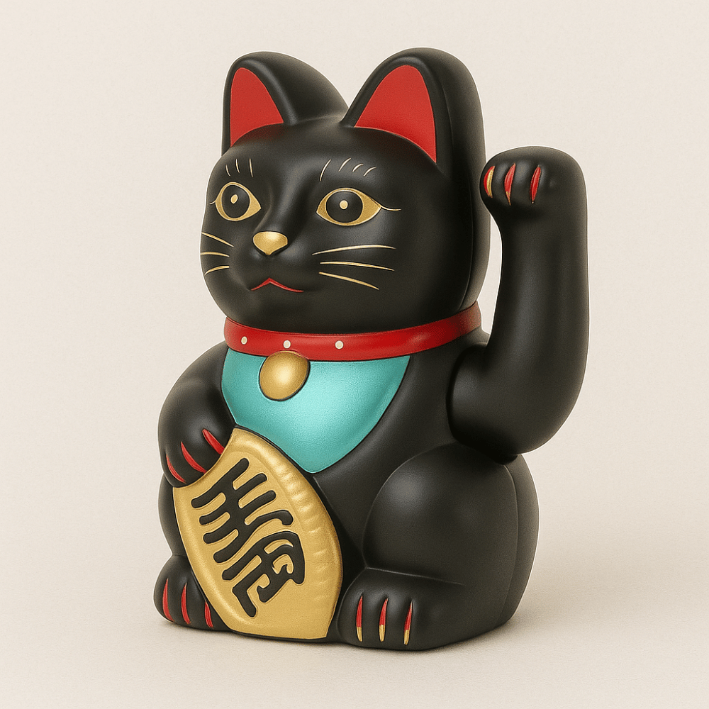 Chat Porte-Bonheur Maneki Neko automatique