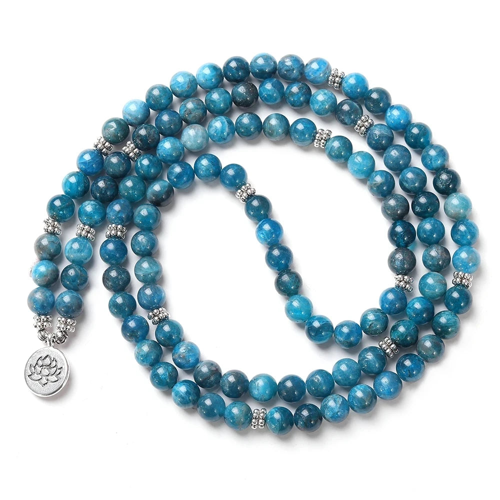 Bracelet Mala Apatite