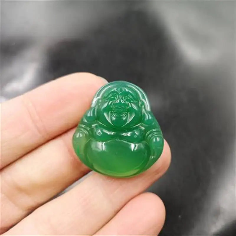 Amulette Bouddha Vert