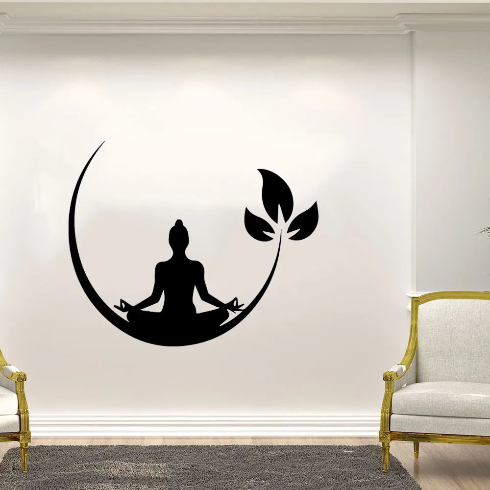 Zen-Yoga-Aufkleber