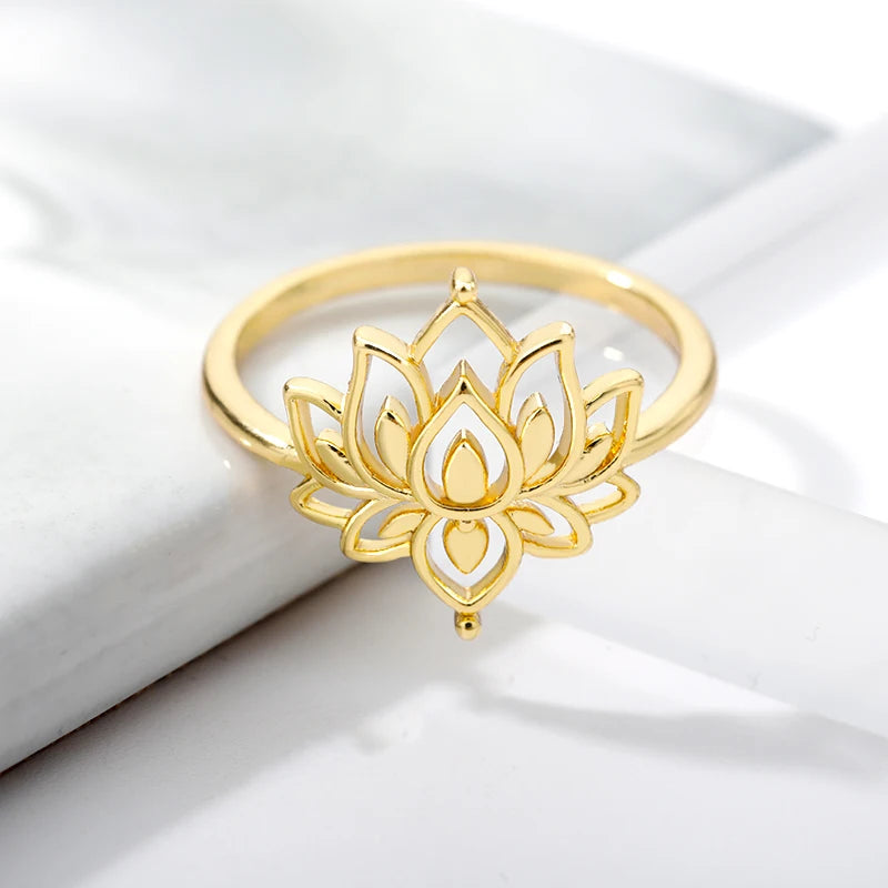 Bague Lotus
