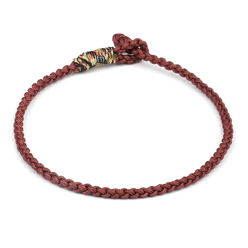 Bracelet Tibétain Tresse Nœud