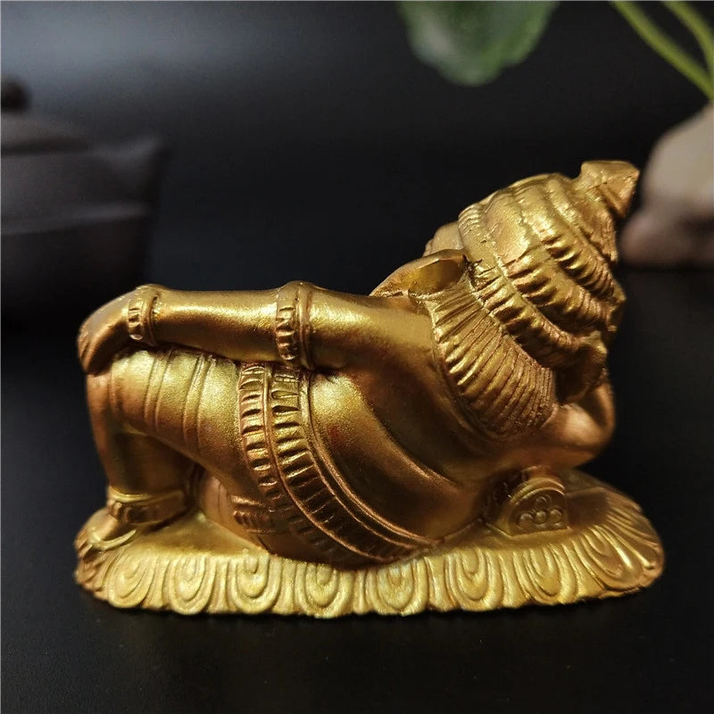 Statuette Ganesh Allongé