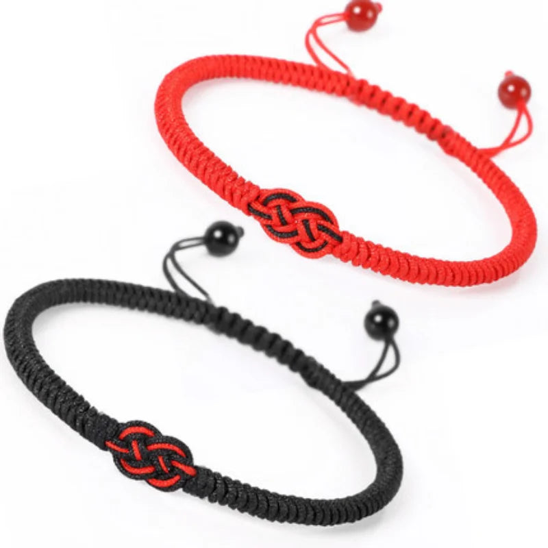 Bracelet Tressé Rouge Tibétain | Sagesse Tibétaine Bracelet Tressé Rouge Tibétain | Sagesse Tibétaine