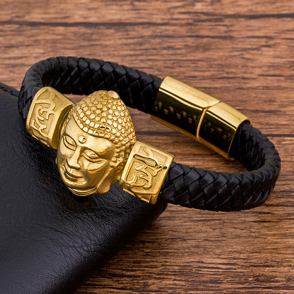 Bracelet Bouddha Or