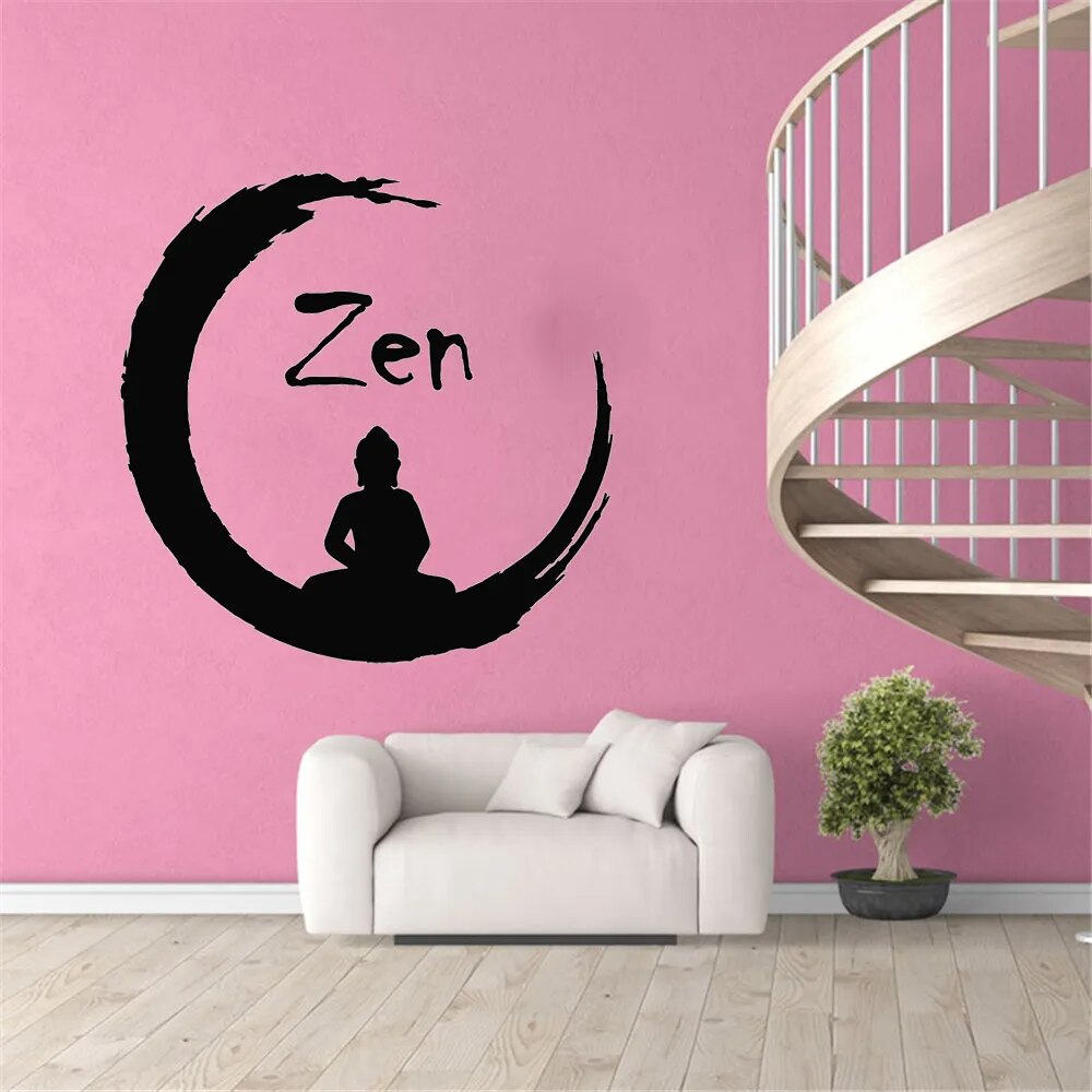 Stickers mural Zen
