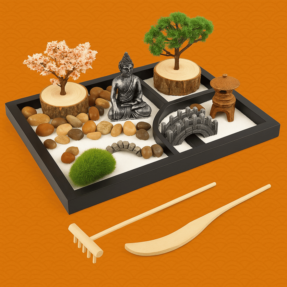 DIY Miniatur-Zen-Garten