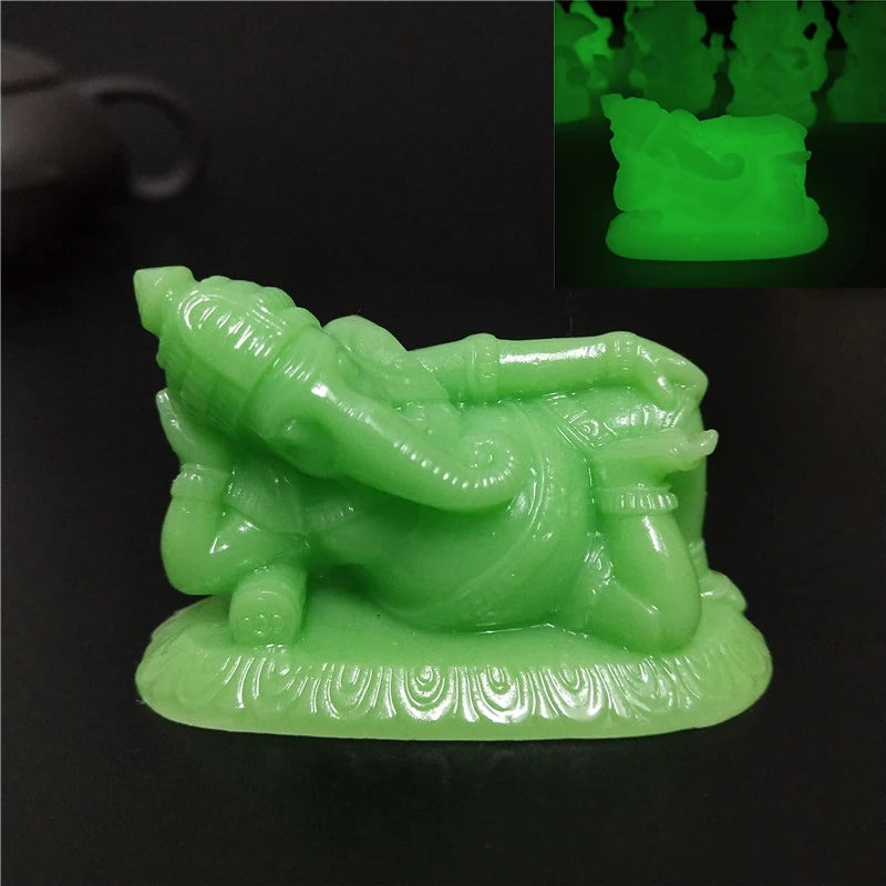 Statuette Ganesh Allongé