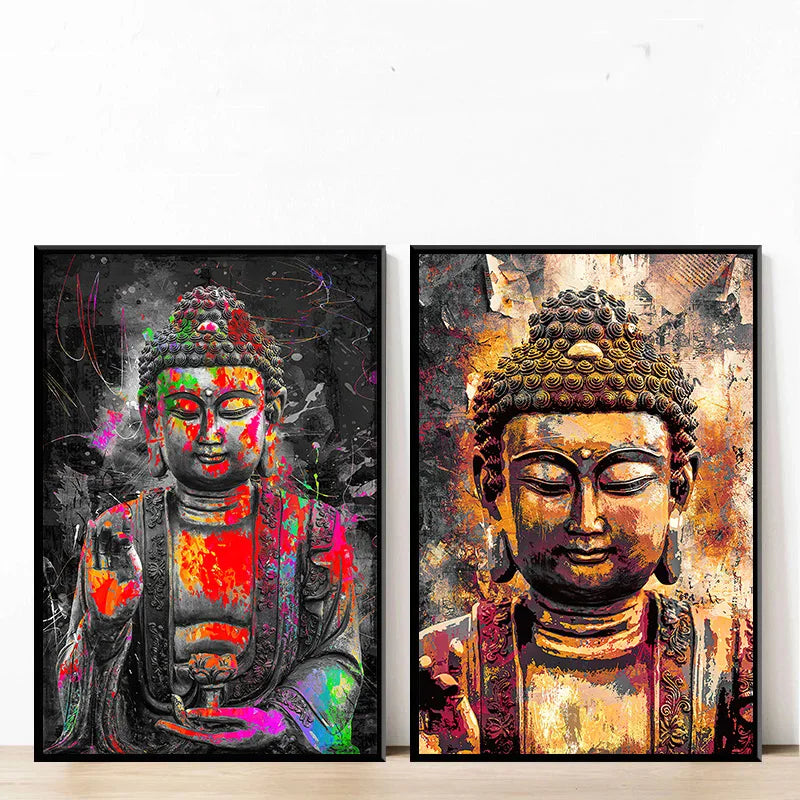 Buddha-Wandbild