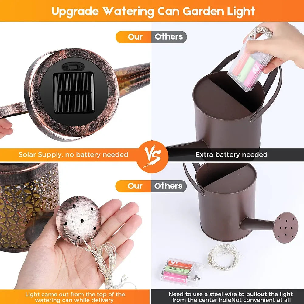 Lampe Arrosoir Solaire