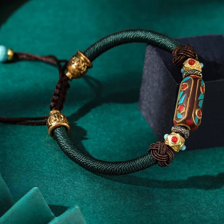 Bracelet de la Chance Tibetain Retro