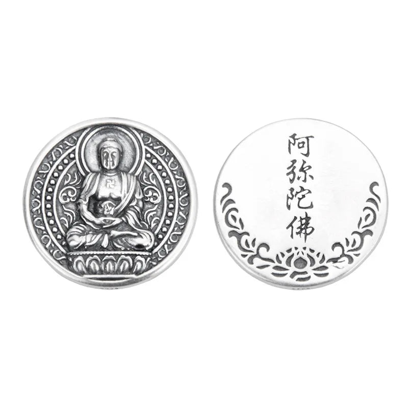 Pendentif Amulette Bouddha Mantra