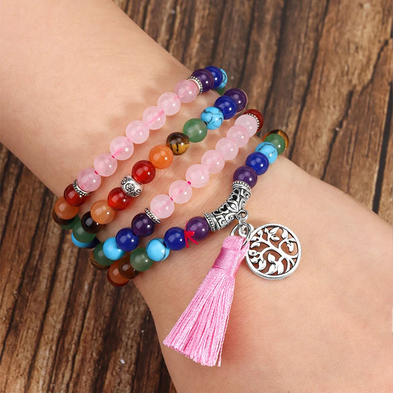 Mala Tibétain 7 Chakras
