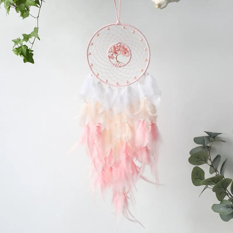 Attrape Reve Blanc Et Rose