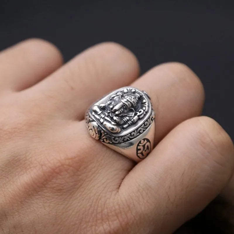 Bague Chevaliere Ganesh