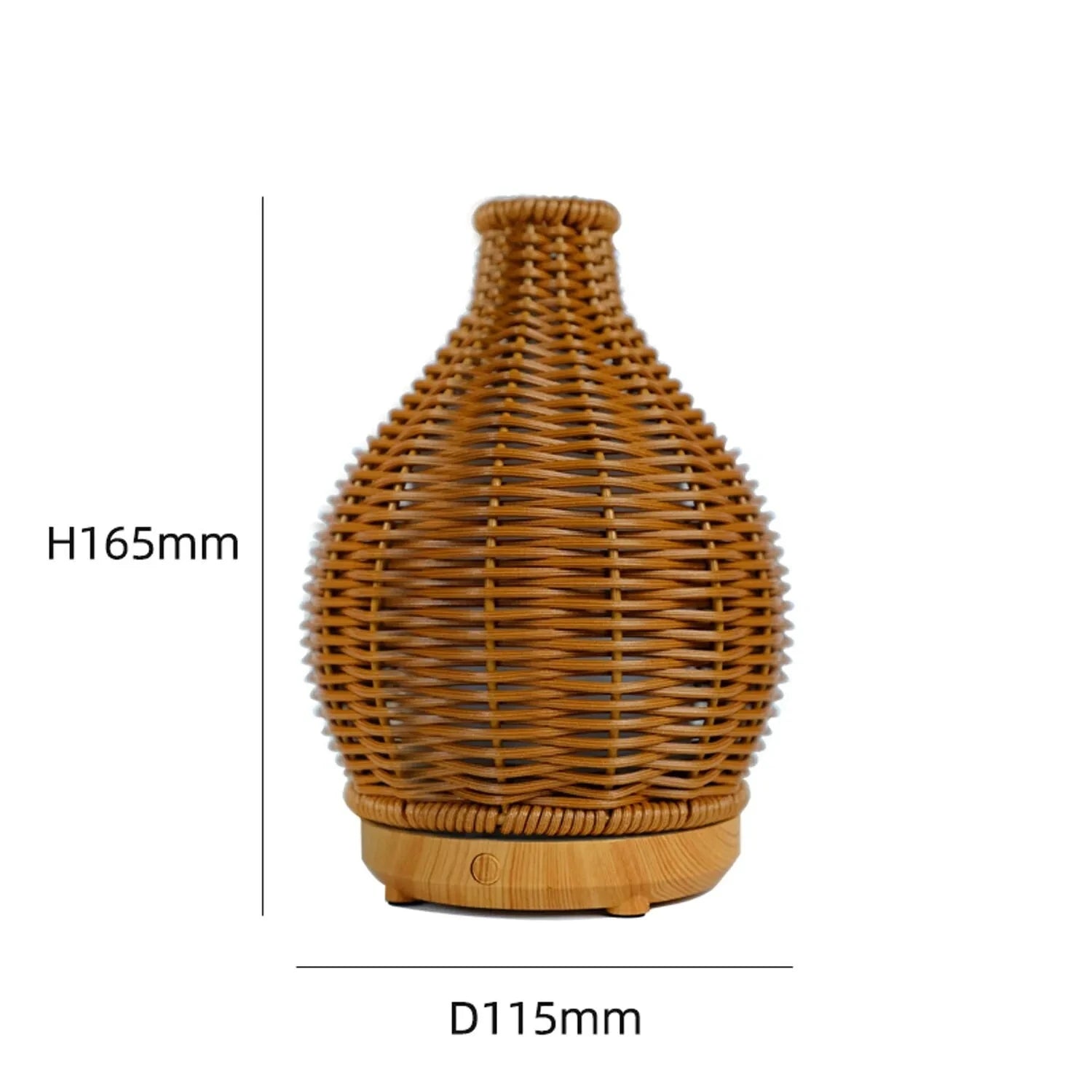 Support Diffuseur D'huiles Essentielles En Bois - Pour Table De Chevet, 10x12.5 Cm