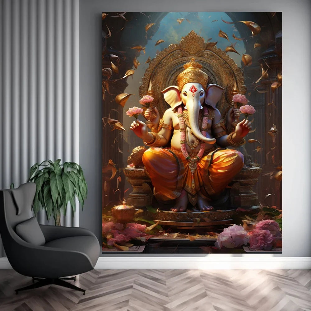 Tableau D’Art Ganesh
