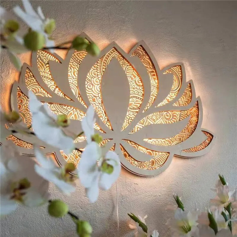 Lampe Lotus Murale