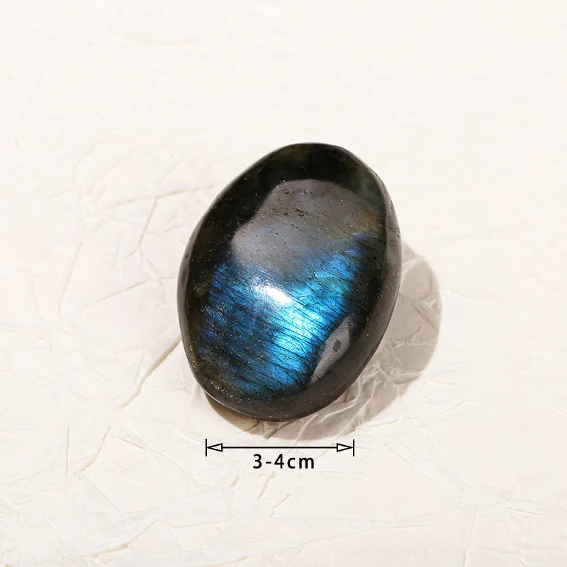 Collier Pierre Labradorite Tressé