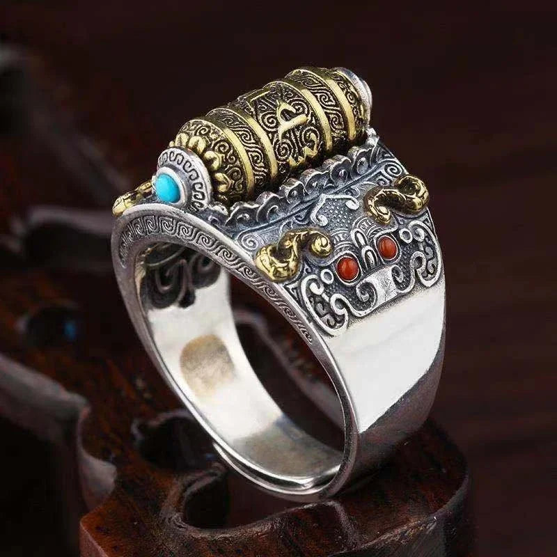 Bague Tibétaine