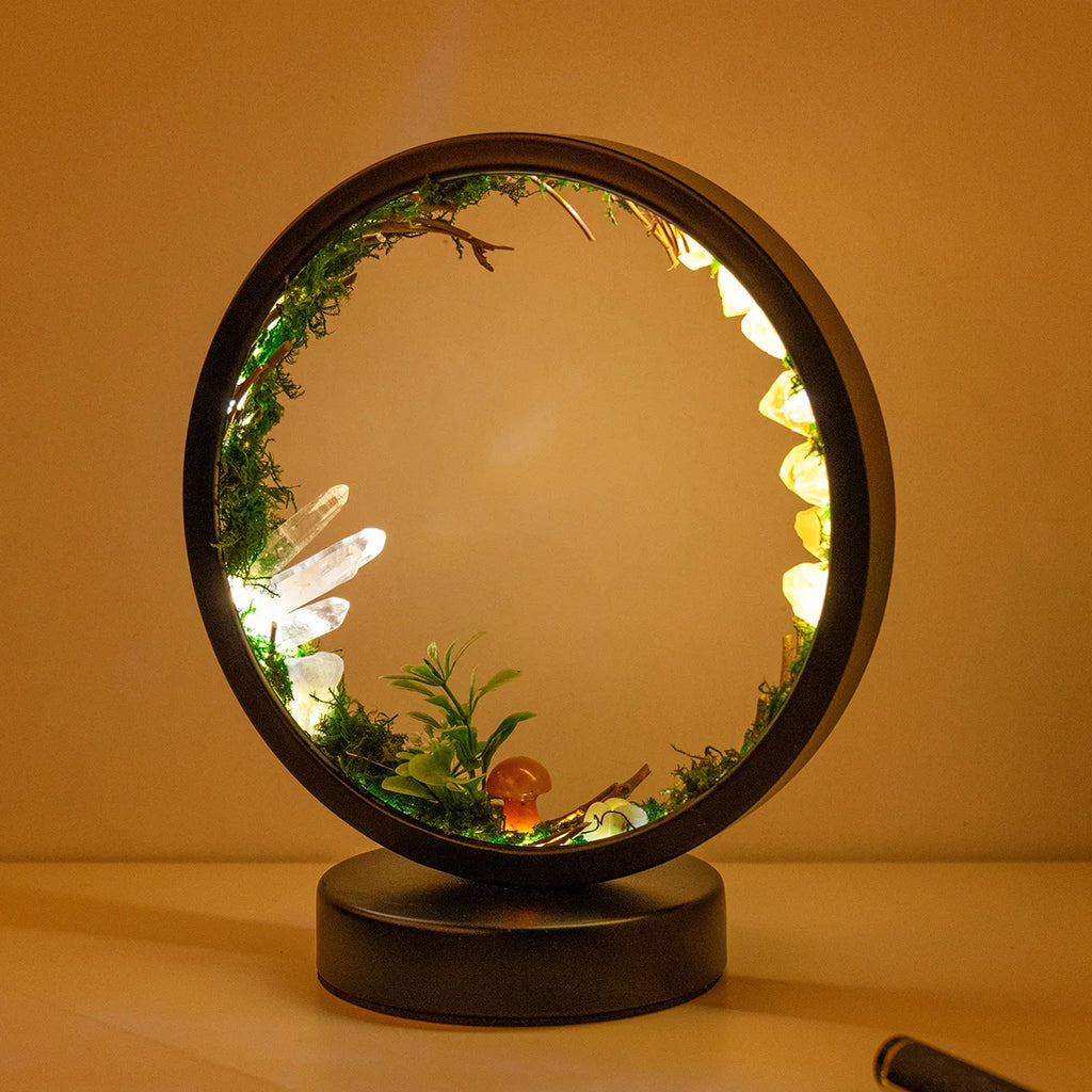 Lampe de Chevet Forêt de Quartz