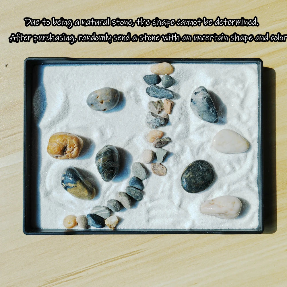 Mini Jardin Zen Japonais avec Cerisiers et Pagode