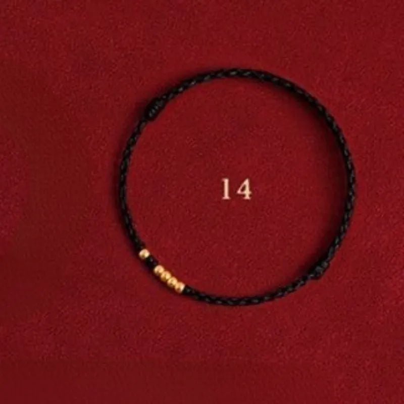 Bracelet Chinois Corde rouge du zodiaque