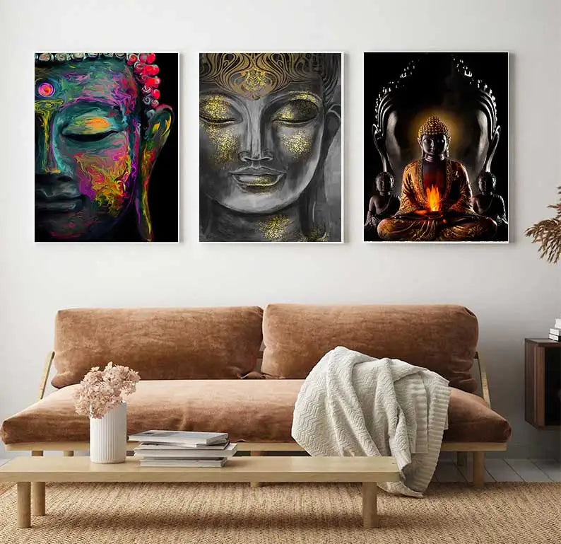 Bouddha Poster Souriant