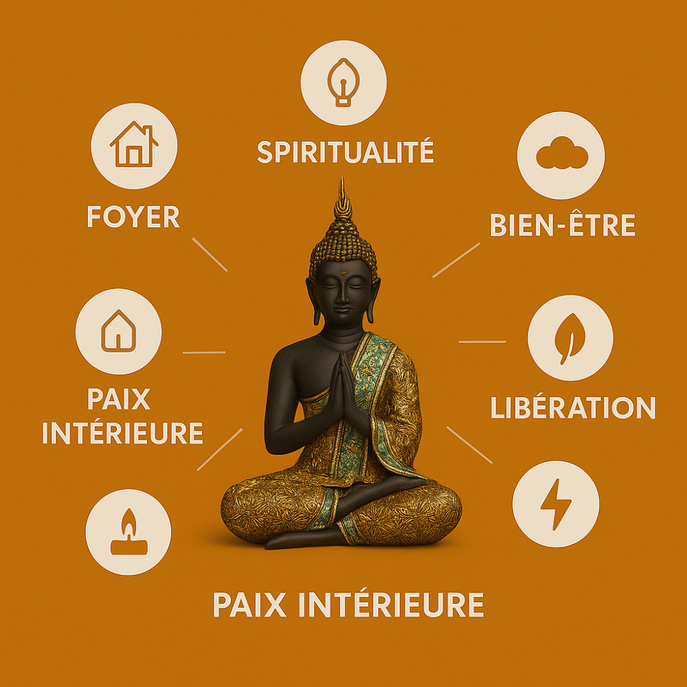 Statue Bouddha de thaïlande