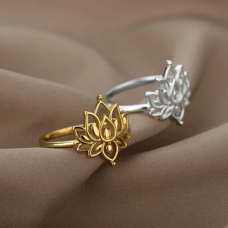 Bague Lotus