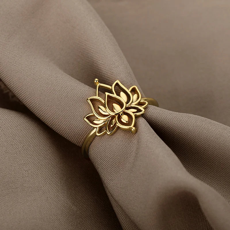 Bague Lotus