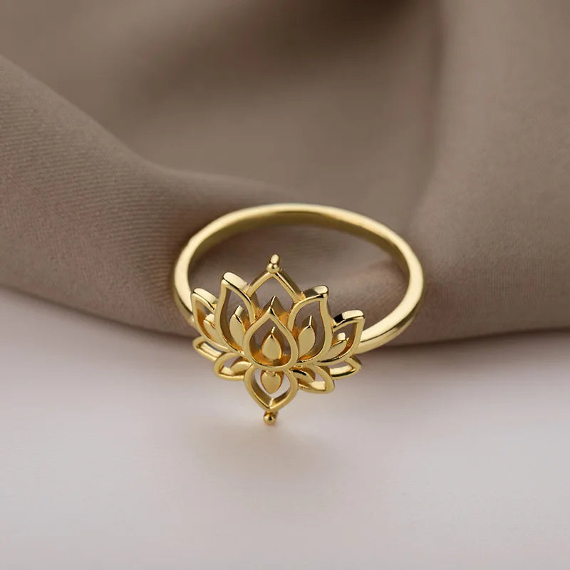 Bague Lotus