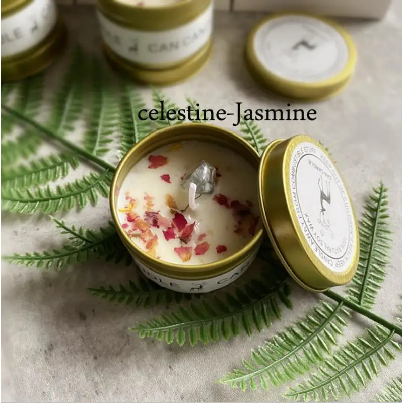 Bougies de soja parfumées - Jasmine