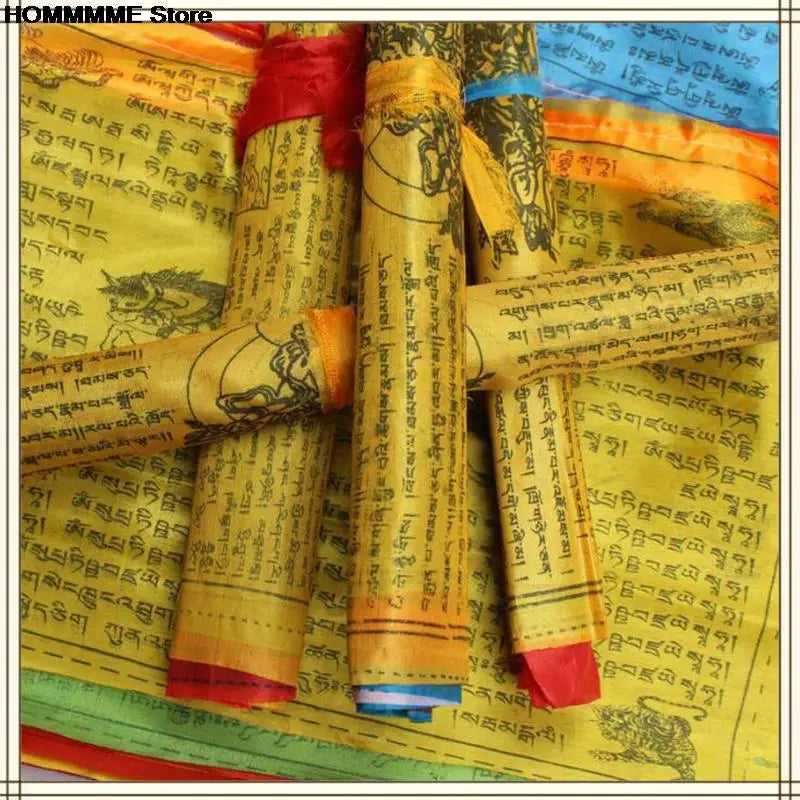 Drapeaux bouddhistes tibétains