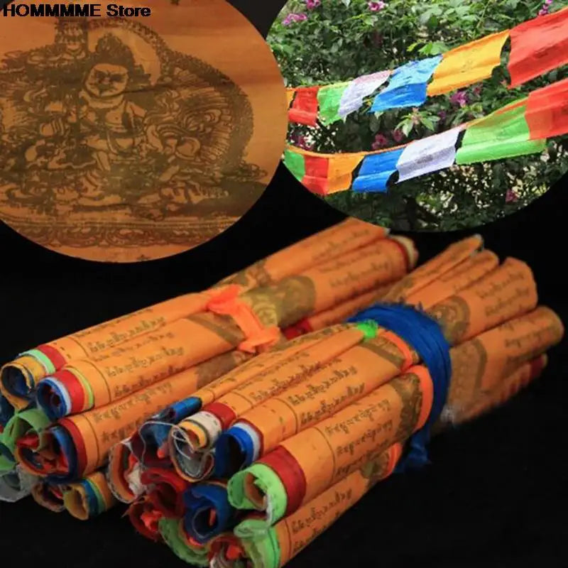 Drapeaux bouddhistes tibétains