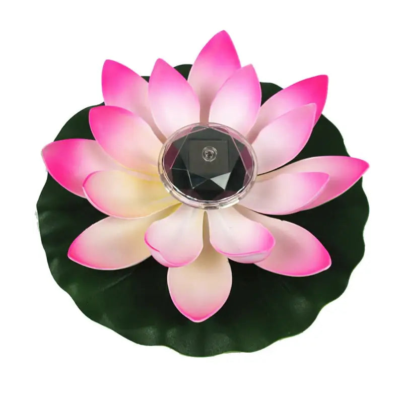 Fleur de Lotus Solaire - Rose