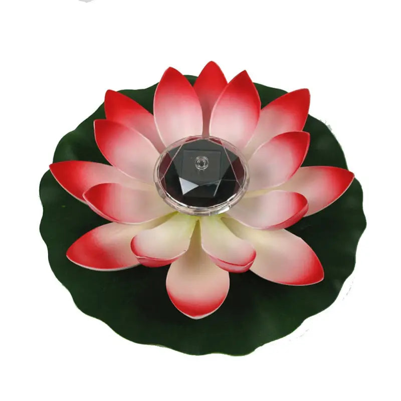 Fleur de Lotus Solaire - Rouge