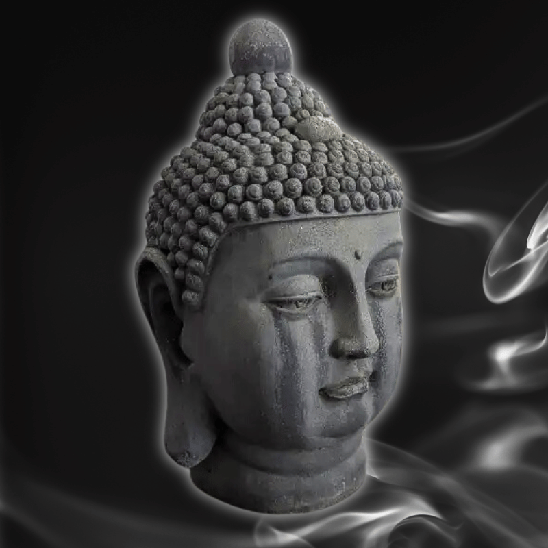 Großer Buddha-Kopf