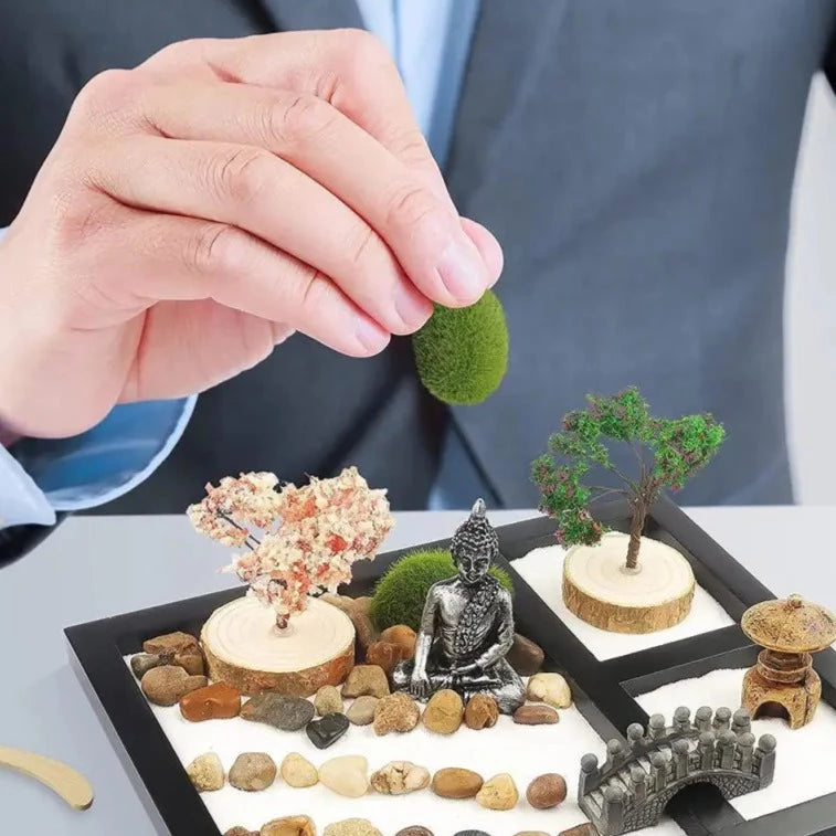 Jardin zen Miniature à faire Soi-même