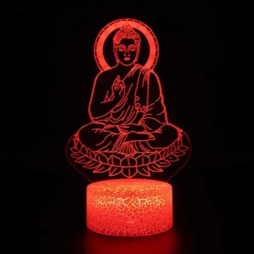 Lampe 3D Bouddha