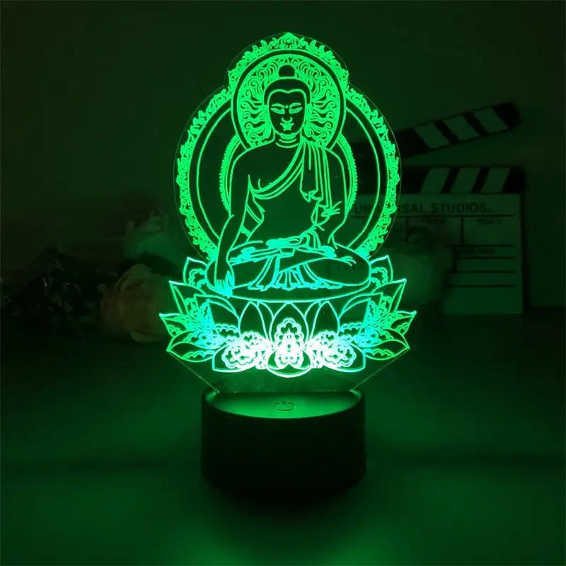 Lampe Bouddha