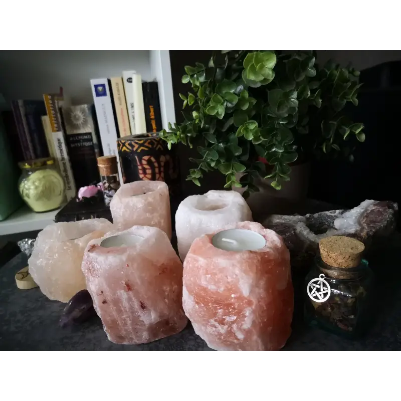 Lampe de sel 60-70kg de hauteur 71cm - Cristal de l'Himalaya